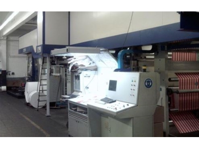 EMERALD Uteco 2. El Tamburlu Flexo Baskı Makinası 