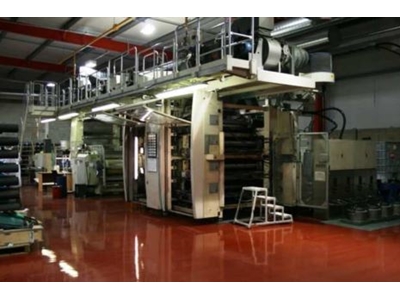 SIGMA Schiavi 2. El Tamburlu Flexo Baskı Makinası 