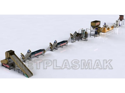 Plastik Geri Dönüşüm Hattı Netplasmak NPS-PGDH-001 - 0