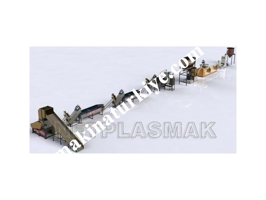 Plastik Geri Dönüşüm Hattı Netplasmak NPS-PGDH-001