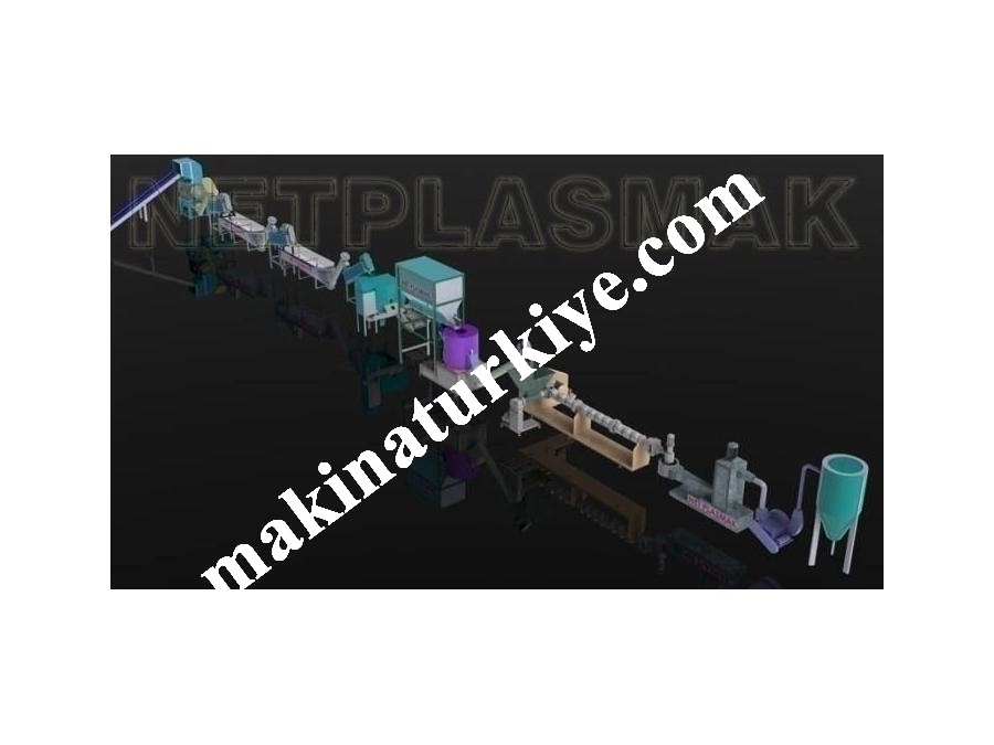 Plastik Geri Dönüşüm Hattı Netplasmak NPS-PGDH-001