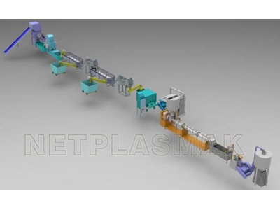 Plastik Geri Dönüşüm Hattı Netplasmak NPS-PGDH-001 - 2