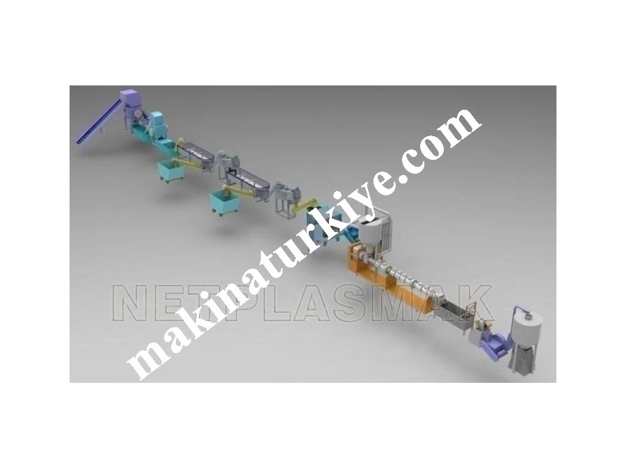 Plastik Geri Dönüşüm Hattı Netplasmak NPS-PGDH-001