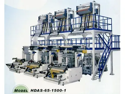 HDPE-LDPE Kunststofffolienextruder