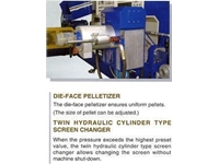 Plastik Geri Dönüşüm Makinası YEJ Y-PGDH-001 - 4