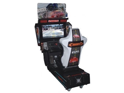 Jetonlu Araba Yarış Makinası / Alfa Shg006