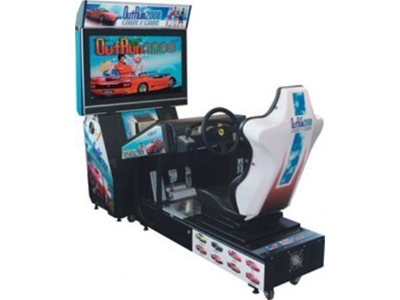 Jetonlu Araba Yarışı Alfa OUT RUN 2008 32inch LCD - 0
