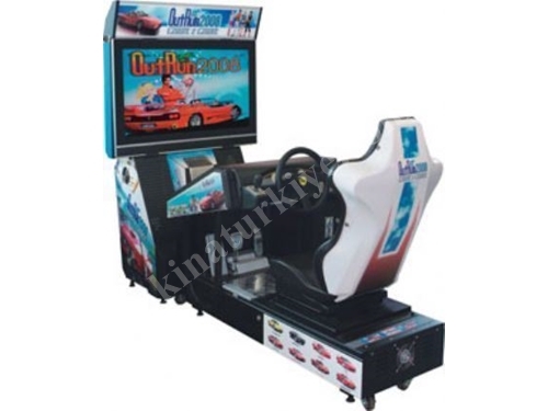 Jetonlu Araba Yarışı Alfa OUT RUN 2008 32inch LCD