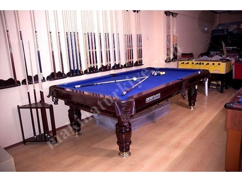 Amerikan Bilardo Masası Klasik Tip Deri Sepetli