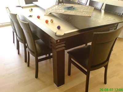 Bilardo Masası - Yemek Masası Şeklinde