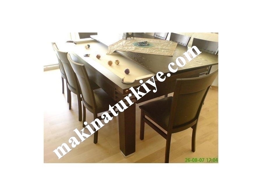 Bilardo Masası - Yemek Masası Şeklinde