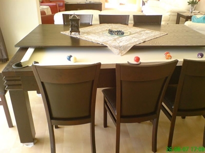Bilardo Masası - Yemek Masası Şeklinde - 3