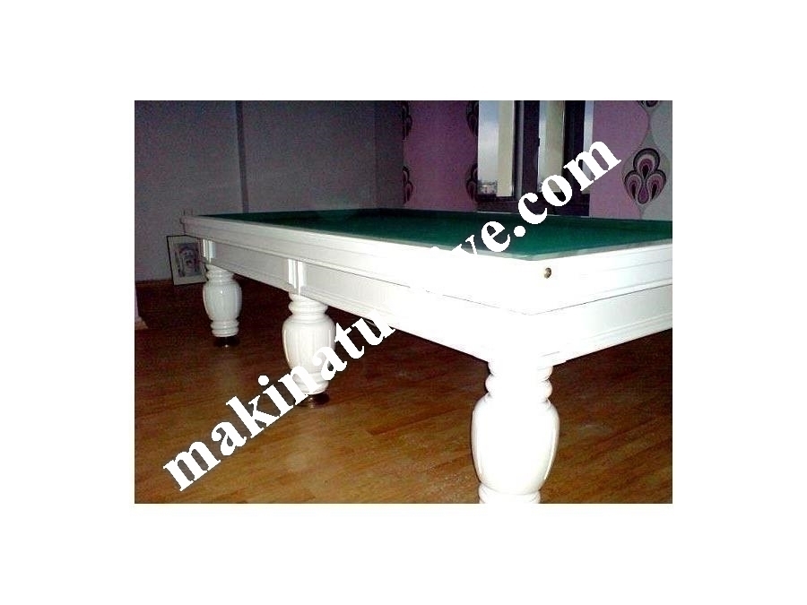 3 Top Yarı Maç Bilardo Masası Lake Boyalı