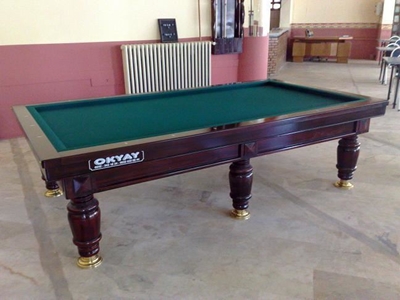 3 Top Yarı Maç Bilardo Masası Okyay 3T-3 Y - 0