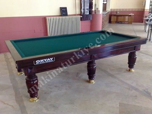3 Top Yarı Maç Bilardo Masası Okyay 3T-3 Y