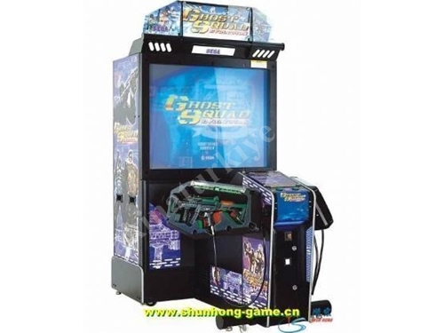 Silahlı Oyun Makinesi / Alfa Ghost Squad 52inch Lcd