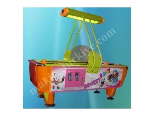 Jetonlu Mini Hockey Masası / Alfa Hockey Baby
