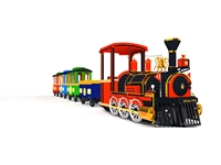 Battery Operated Kids Toy Train - 0