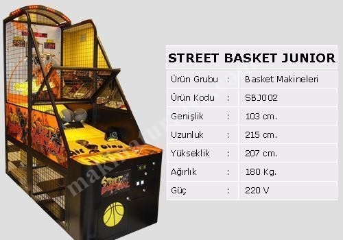 Junior Basketbol Makinesi / Tekno-Set Sbj 002
