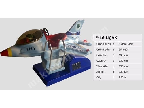 F-16 Flugzeug / Tekno-Set Br 012
