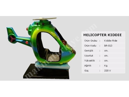 Hubschrauber Kiddie / Tekno-Set Br 013