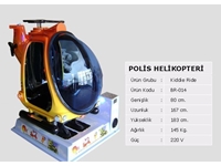 Polizei-Hubschrauber / Techno-Set Br 014 - 1