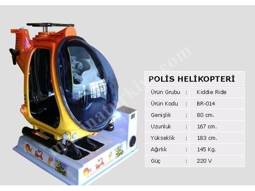 Polizei-Hubschrauber / Techno-Set Br 014