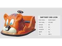 Lion Battery Operated Car / Tekno-Set Lca 001 - 1