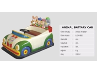 Animal Battery Operated Car / Tekno-Set Lca 002 - 1