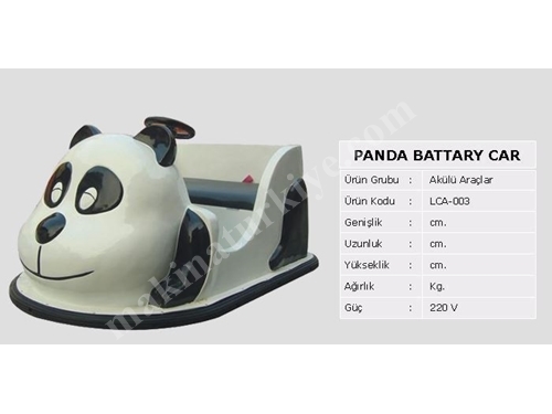 Panda Akülü Araba / Tekno-Set Lca 003