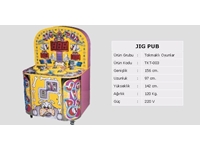 Jig Pub Tokmaklı Oyun Makinesi / Tekno-Set Tkt 003 - 1