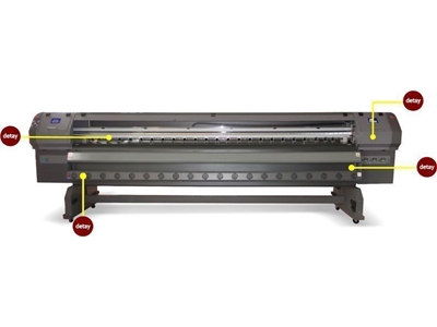 Dijital Solvent Baskı Makinası Oylmpos 720 DPI