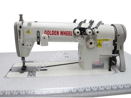 CS 5930 (3 İğne) Düz Tabla Zincir Dikiş Makinası 