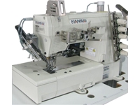 WX-8803-D/UTC-E Havalı İplik Kesicili Etek Reçme Makinası