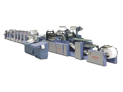 RK COMBI Etiket Baskı Makinası