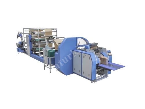 SM002 420 Stück/Minute Balgen V-Boden Papiertütenmaschine