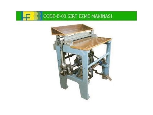 Sırt Ezme Makinası