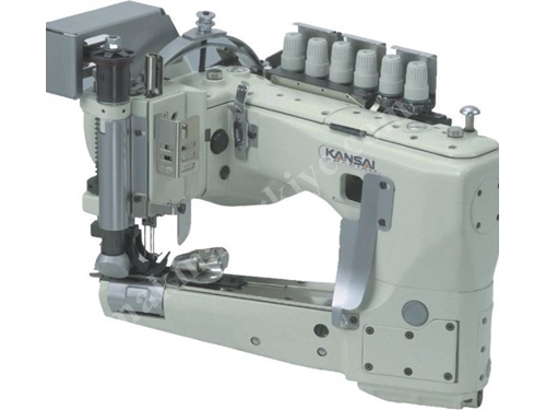 SX-6803-PD Kollu 3 İğne Kot Zincir Dikiş Makinası 