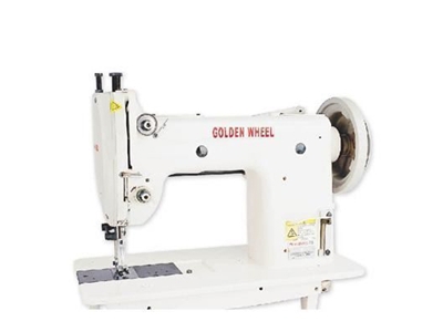 CS 6501 Ters Dikişli Büyük Mekik Ekstra Kalın Tek İğne Çift Papuç Düz Dikiş Makinesi 