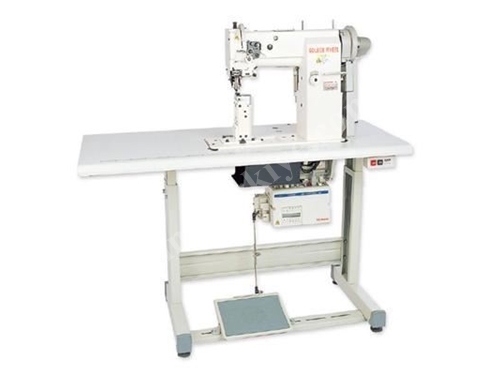 CS 7363L BT Sütunlu Tek İğne Deri Dikim Makinası