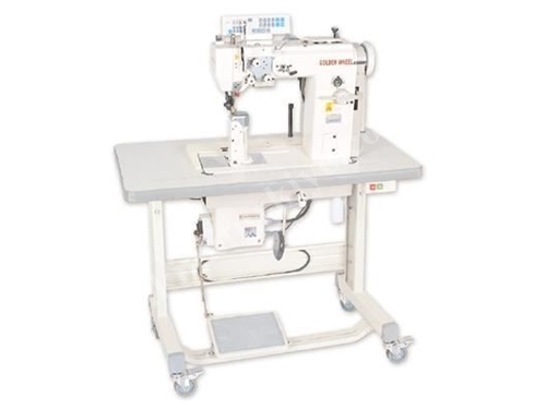 CS 8812 Ters Dikiş Sütunlu Deri Makinası
