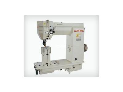 CS-8822L-M Elektronik Sütunlu Çift İğne Deri Makinesi  - 0