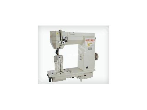 CS-8822L-M Elektronik Sütunlu Çift İğne Deri Makinesi 