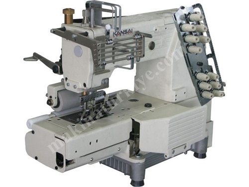 FX-4404-PL Eşofman İçin Burunlu 6 İğne Şerit Makinesi 
