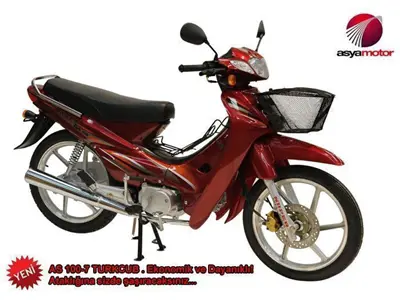 Asya 97cc Motosiklet As100-7 Türkcub İlanı