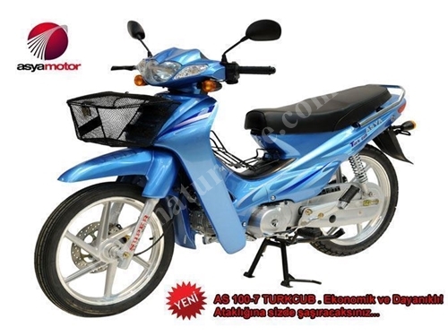 Asya 97cc Motosiklet As100-7 Türkcub