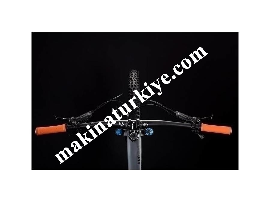 Tam Süspansiyon Dağ Bisikleti (Gri, Turuncu)16 İnç - Cube STEREO 140 HPC TM