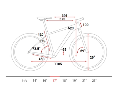 Hardtail Dağ Bisikleti (Siyah, Beyaz) 17 İnç - Cube ATTENTION SL - 5