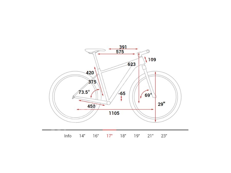 Hardtail Dağ Bisikleti (Siyah, Beyaz) 17 İnç - Cube ATTENTION SL