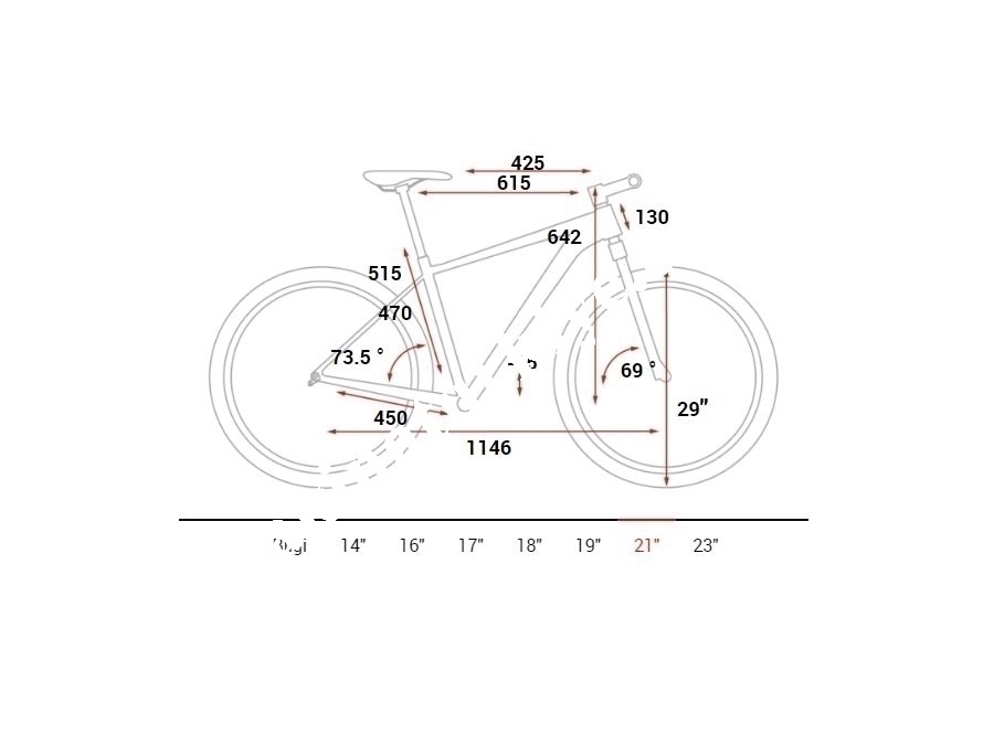 Hardtail Dağ Bisikleti (Siyah, Beyaz) 21 İnç - Cube ATTENTION SL